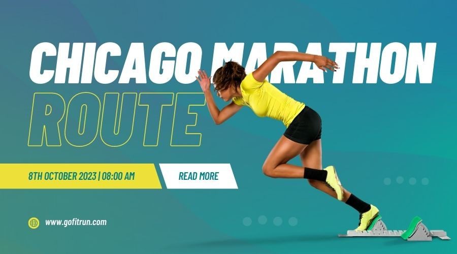 Chicago marathon route